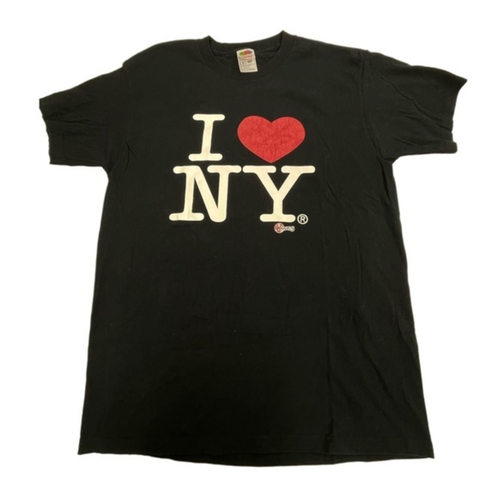Vint 90’s KINGS “I ❤️ New York” I Love New York black t-shirt mens size Medium